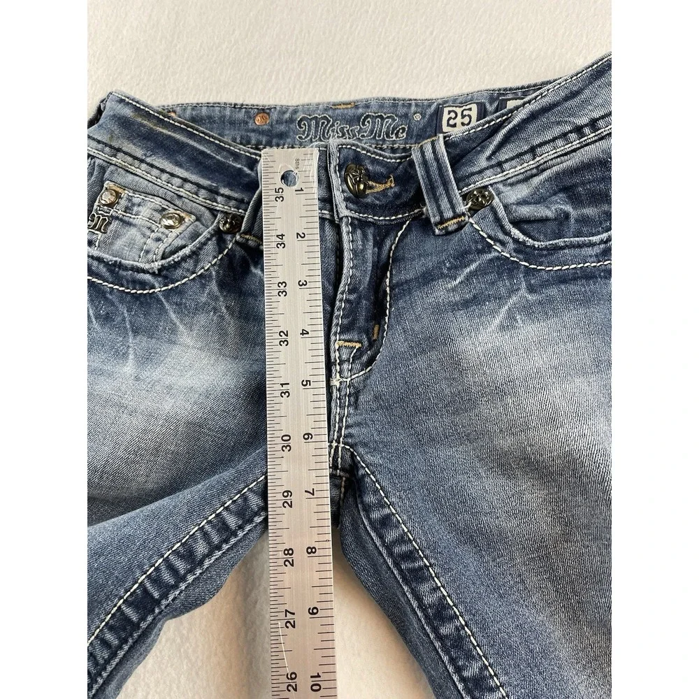 Miss Me JW5416P2 Capri Jeans Size 25 - Picture 8 of 13